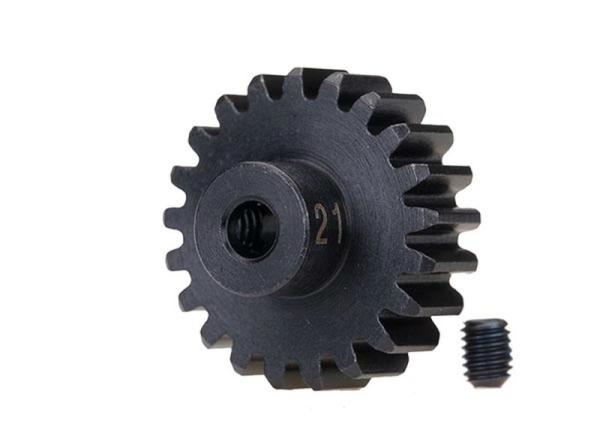 Motorritzel 21Z gehärtet 32dp (3mm Welle) TRAXXAS 4x4&VXL Rustler, Slash, Stampede, TRX-4&6