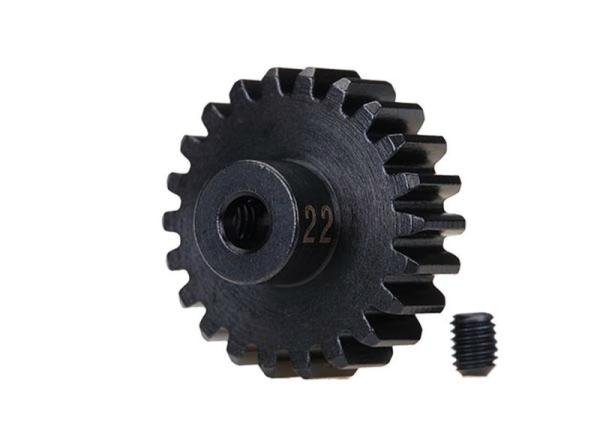 Motorritzel 22Z gehärtet 32dp (3mm Welle) TRAXXAS 4x4&VXL Rustler, Slash, Stampede, TRX-4&6
