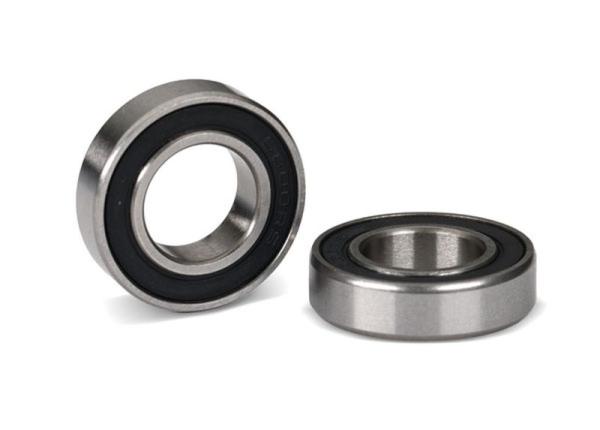 KUGELLAGER 10X19X5MM MIT GUMMIDICHTUNG SCHWARZ (2) TRAXXAS SLEDGE