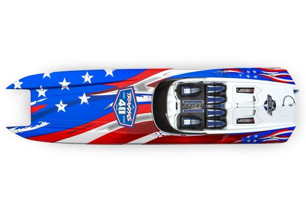 Traxxas DCB M41 Catamaran weiß 40TH Edition