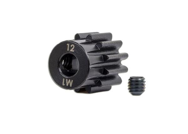 Motorritzel 12Z Stahl gehärtet für 5mm Welle (Modul 1) TRAXXAS Sledge