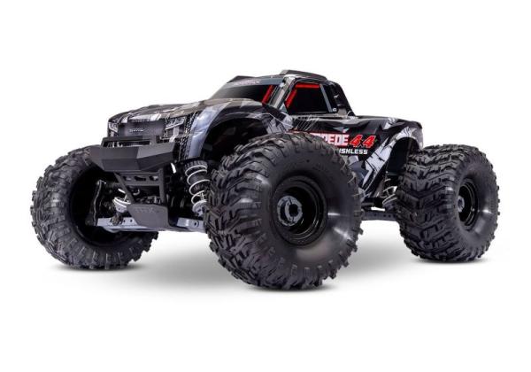NEU TRAXXAS STAMPEDE 1/10 4X4 STADIUM-TRUCK SCHWARZ RTR VX3 BRUSHLESS, HD