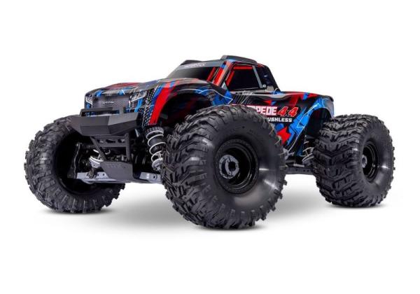 NEU TRAXXAS STAMPEDE 1/10 4X4 STADIUM-TRUCK ROT RTR VX3 BRUSHLESS, HD