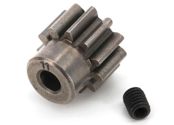 MOTORRITZEL STAHL 11Z 32DP, 3MM WELLE TRAXXAS 4X4&VXL RUSTLER, STAMPEDE, TRX-4&6