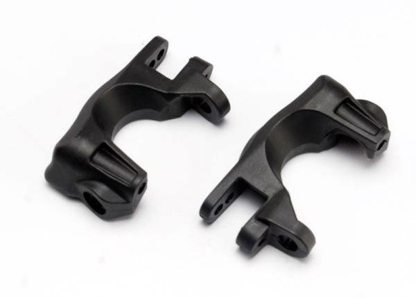 C-HUBS SCHWARZ VORNE L&R TRAXXAS 4X4&VXL RUSTLER, SLASH, STAMPEDE, HOSS, RALLY, X0-1