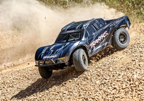 NEU TRAXXAS SLASH 1/10 4X4 SHORT-COURSE SCHWARZ RTR VX3 BRUSHLESS, HD