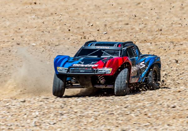 NEU TRAXXAS SLASH 1/10 4X4 SHORT-COURSE ROT RTR VX3 BRUSHLESS, HD