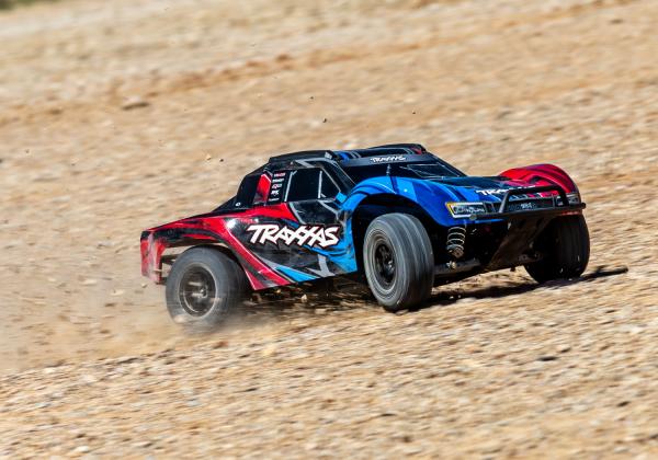 NEU TRAXXAS SLASH 1/10 4X4 SHORT-COURSE ROT RTR VX3 BRUSHLESS, HD