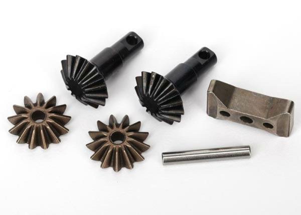 DIFFERENTIAL ZAHNRÄDER SET (JE 2) TRAXXAS 4X4&VXL RUSTLER, SLASH, STAMPEDE, HOSS, X0-1