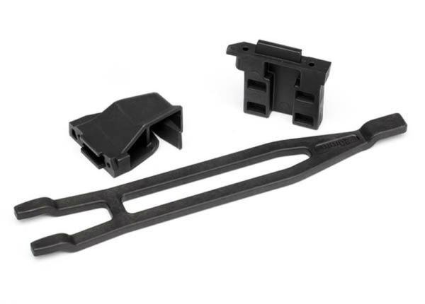 AKKU-STREBE FÜR HÖHERE AKKUS MIT HALTER FÜR LCG-CHASSIS TRAXXAS 4X4 SLASH ULT., RALLY