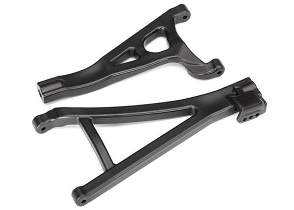 HEAVY-DUTY QUERLENKER VORNE RECHTS SCHWARZ (JE 1X) TRAXXAS E-REVO 2.0 (OBEN & UNTEN)