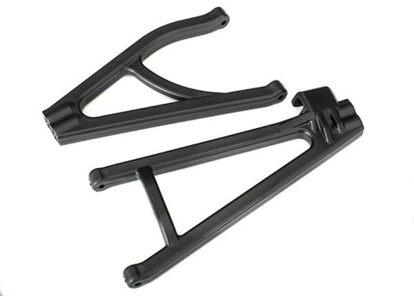 HEAVY-DUTY QUERLENKER HINTEN RECHTS SCHWARZ (JE 1X) TRAXXAS E-REVO 2.0 (OBEN & UNTEN)