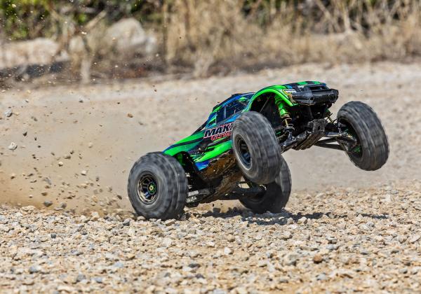 TRAXXAS MAXX ULTIMATE 4X4 GRÜN 1/10 MONSTER-TRUCK RTR BRUSHLESS, OHNE AKKU UND LADEGERÄT