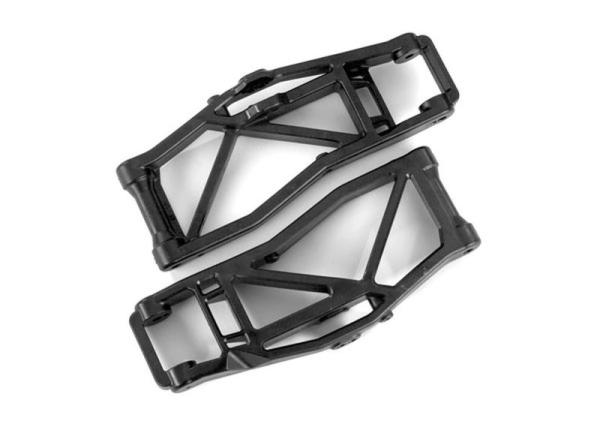QUERLENKER UNTEN SCHWARZ L/R V/H (2) TRAXXAS MAXX V2 (RADSTAND 352MM)