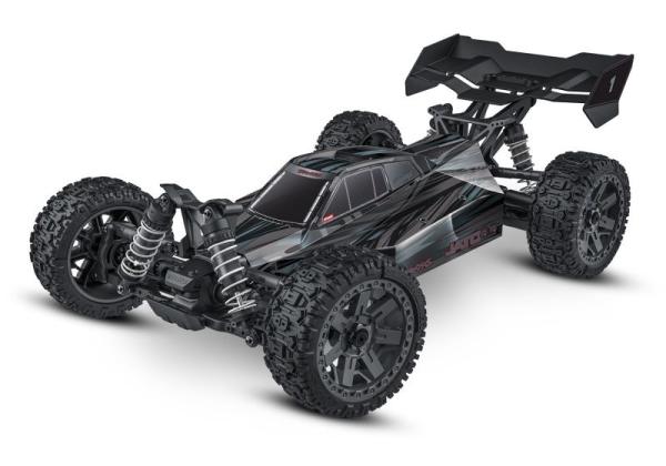 TRAXXAS JATO 4X4 BL-2S BRUSHLESS SCHWARZ RTR NP825 HD-TEILE, OHNE AKKU/LADER