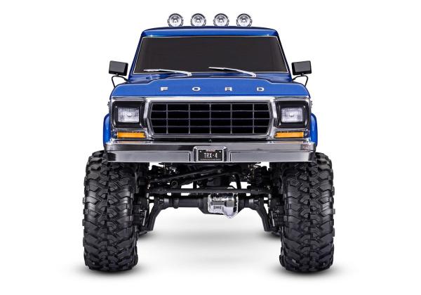 TRAXXAS TRX-4 79 FORD F150 HIGH-TRAIL 1/10 CRAWLER RTR BLAU BRUSHED, OHNE AKKU UND LADEGERÄT