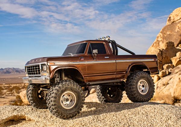 TRX-4 79 FORD F150 HIGH-TRAIL 1/10 CRAWLER RTR BRAUN BRUSHED, OHNE AKKU UND LADEGERÄT