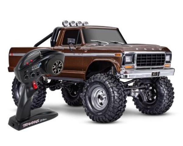 TRX-4 79 FORD F150 HIGH-TRAIL 1/10 CRAWLER RTR BRAUN BRUSHED, OHNE AKKU UND LADEGERÄT