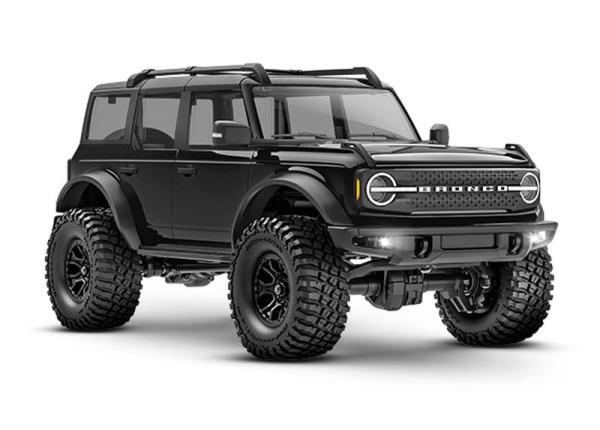 TRAXXAS TRX-4M FORD BRONCO 4X4 SCHWARZ 1/18 CRAWLER RTR BRUSHED, MIT AKKU UND USB LADEGERÄT