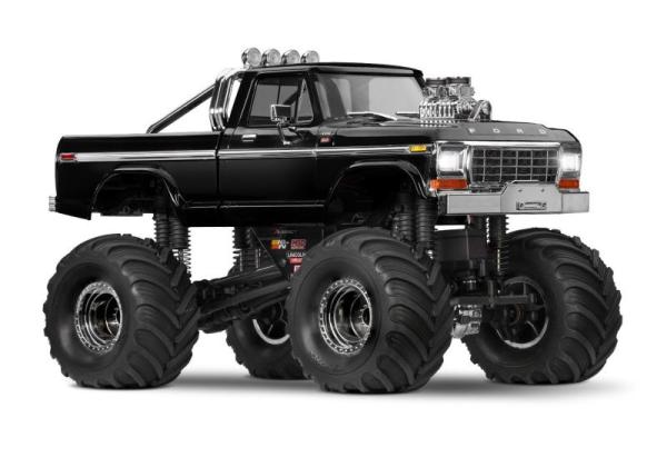 SLVR TRAXXAS TRX-4MT FORD F150 4X4 SCHWARZ 1/18 MT RTR BRUSHED, MIT AKKU UND USB LADEGERÄT