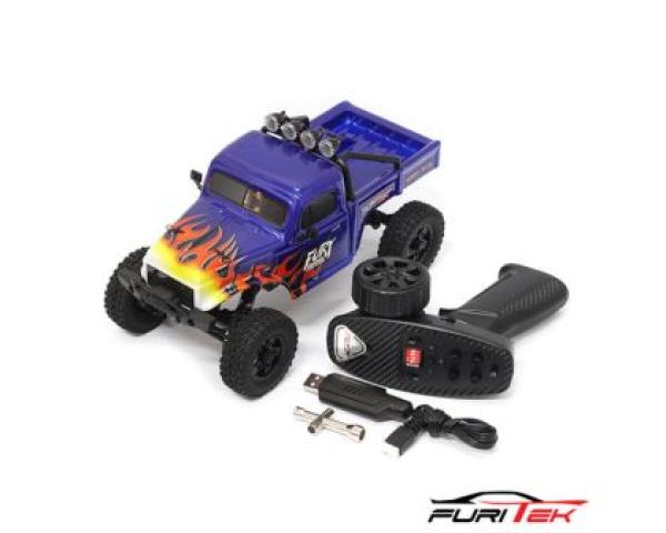 Furitek FX118 Fury Wagon RTR Brushless 1/18 Crawler Kit blau