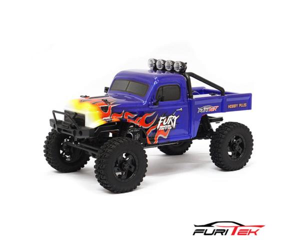 Furitek FX118 Fury Wagon RTR Brushless 1/18 Crawler Kit blau