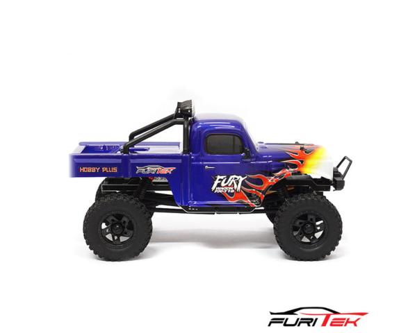 Furitek FX118 Fury Wagon RTR Brushless 1/18 Crawler Kit blau