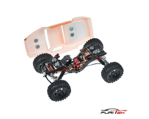 Furitek Cayman PRO V2 4x4 1/18 Premium RC Crawler orange