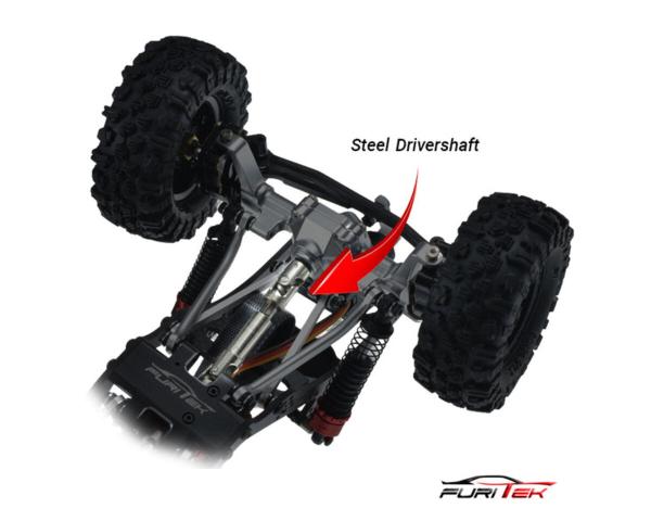 Furitek Cayman PRO V2 4x4 1/18 Premium RC Crawler orange