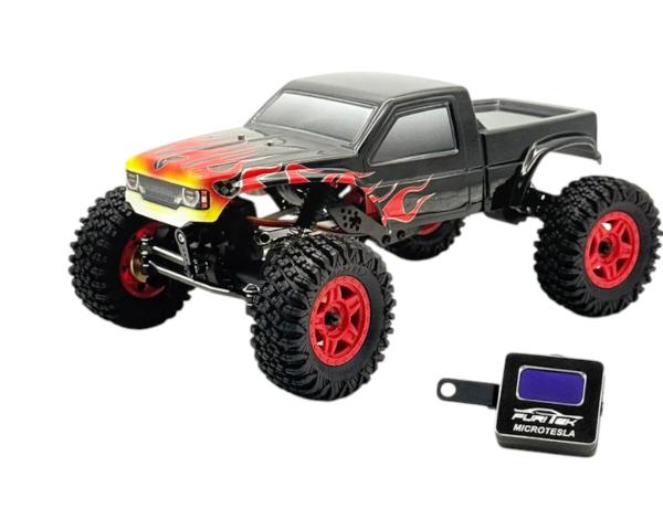 Furitek Terra Comp 1/18 ARTR Crawler schwarze Edition mit Micro Tesla Digiboard