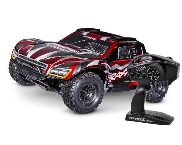 TRAXXAS MAXX-SLASH 6S 4X4 ROT 1/8 SHORT-COURSE-TRUCK RTR BRUSHLESS, OHNE AKKU/LADEGERÄT