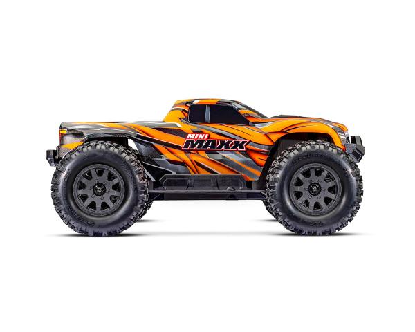 TRAXXAS MINI-MAXX 4WD ORANGE BL-2S BRUSHLESS, HD-TEILE, MIT AKKU/LADER