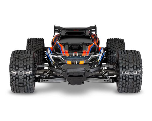TRAXXAS MINI-XRT V2 3S-POWER 4X4 ORANGE 1/16 MONSTER-TRUCK BRUSHLESS, HD-TEILE, MIT 2S LIPO/LADER