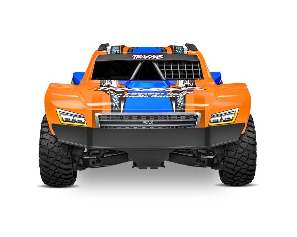 TRAXXAS MINI-SLASH BL-2S 4X4 ORANGE 1/16 SHORT COURSE RTR BRUSHLESS, HD-TEILE, MIT 2S LIPO/LADER BULK-PROMO