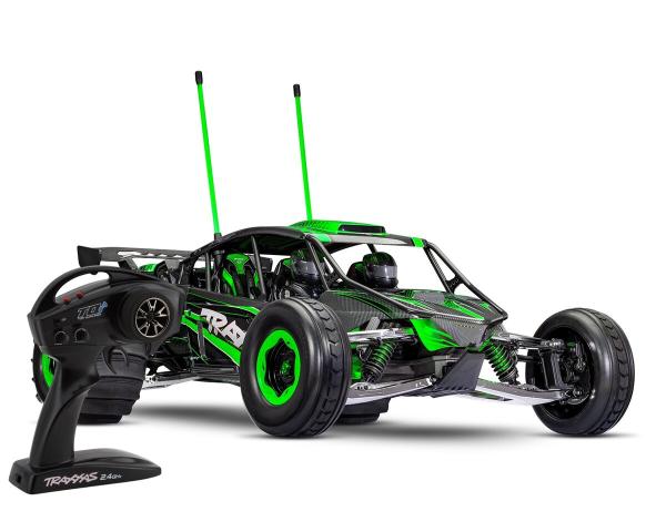 TRAXXAS FUNCO RWD 8S VXL GRÜN 1/6 SAND CAR RTR BRUSHLESS, OHNE AKKU/LADEGERÄT PROMO0626