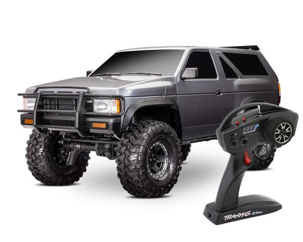 TRAXXAS TRX-4 Nissan Pathfinder / Terrano silber 1/10 RTR Brushed, Clipless, ohne Akku und Ladegerät