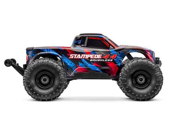 NEU TRAXXAS STAMPEDE 1/10 4X4 STADIUM-TRUCK ROT RTR VX3 BRUSHLESS, HD