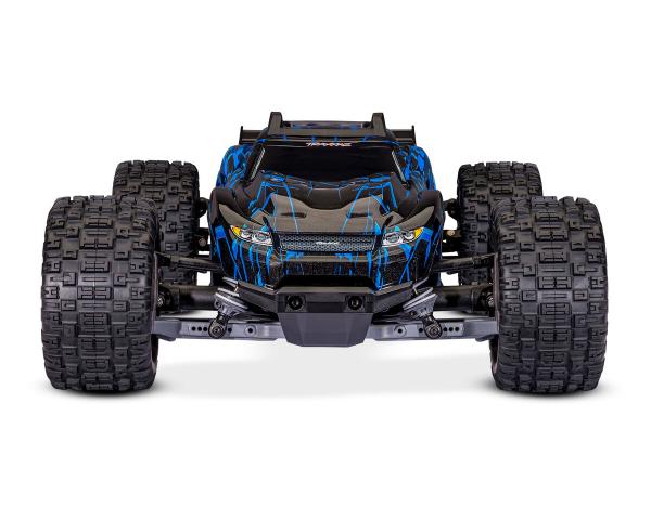 TRAXXAS RUSTLER 1/10 4X4 STADIUM-TRUCK BLAU RTR VX3 BRUSHLESS, HD
