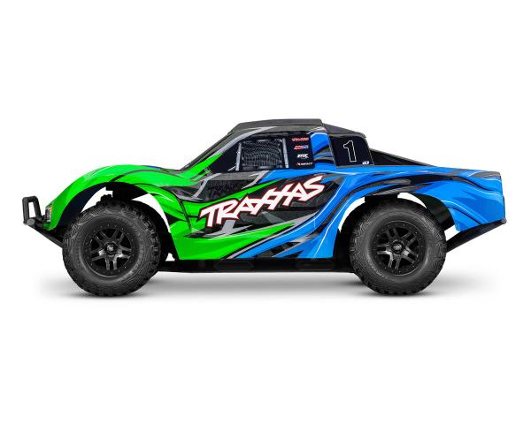 NEU TRAXXAS SLASH 1/10 4X4 SHORT-COURSE GRÜN RTR VX3 BRUSHLESS, HD