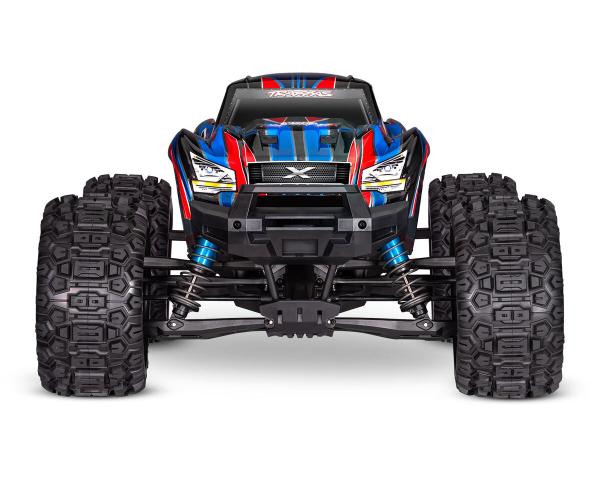 TRAXXAS X-Maxx 4x4 8S VXL blau 1/7 Monster-Truck RTR nP825 Brushless, inkl. Metallgetriebe-Servo, ohne Akku/Ladegerät