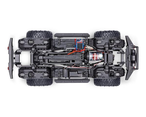 TRAXXAS TRX-4 SPORT 4X4 BLAU 1/10 SCALE-CRAWLER RTR BRUSHED, CLIPLESS, OHNE AKKU UND LADEGERÄT