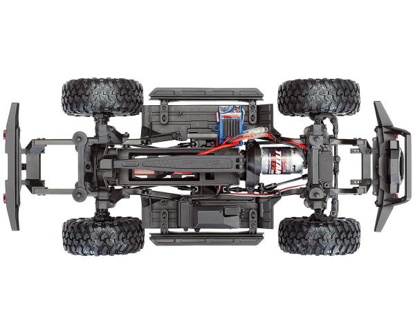 TRAXXAS TRX-4 SPORT 4X4 GRAU 1/10 SCALE-CRAWLER RTR BRUSHED, CLIPLESS, OHNE AKKU UND LADEGERÄT