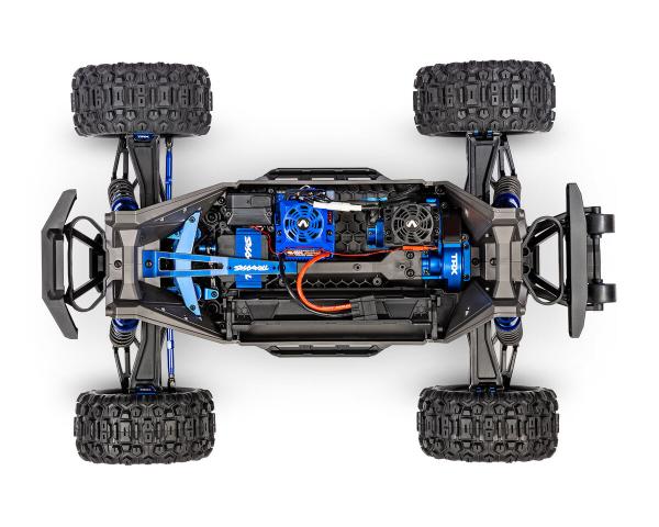 TRAXXAS MAXX ULTIMATE 4X4 BLAU 1/10 MONSTER-TRUCK RTR BRUSHLESS, OHNE AKKU UND LADEGERÄT