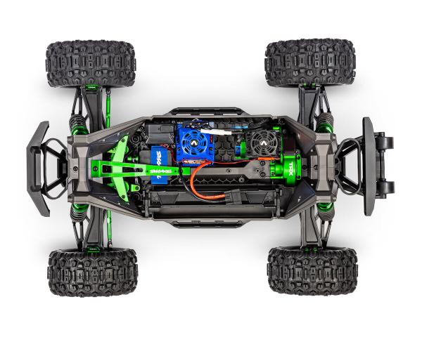 TRAXXAS MAXX ULTIMATE 4X4 GRÜN 1/10 MONSTER-TRUCK RTR BRUSHLESS, OHNE AKKU UND LADEGERÄT