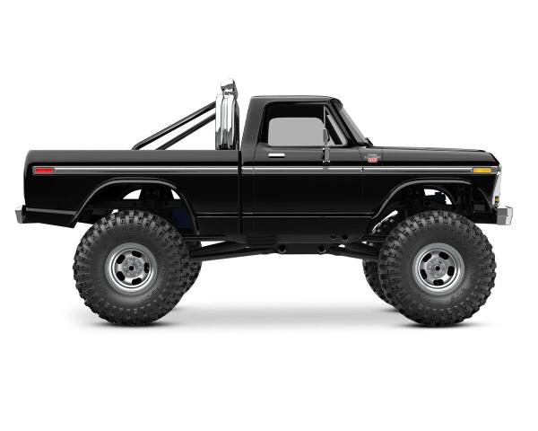 TRX TRX-4M FORD F150 4X4 LIFTED SCHWARZ 1/18 CRAWLERRTR BRUSHED, MIT AKKU UND USB LADEGERÄT