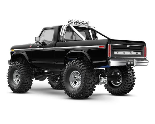 TRX TRX-4M FORD F150 4X4 LIFTED SCHWARZ 1/18 CRAWLERRTR BRUSHED, MIT AKKU UND USB LADEGERÄT