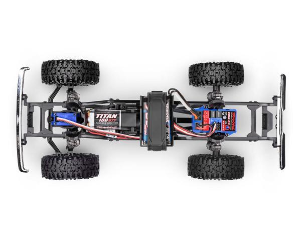 TRX TRX-4M FORD F150 4X4 LIFTED SCHWARZ 1/18 CRAWLERRTR BRUSHED, MIT AKKU UND USB LADEGERÄT