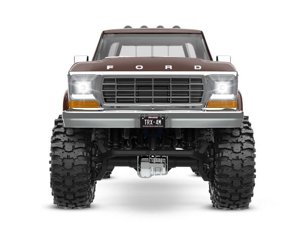 TRX TRX-4M FORD F150 4X4 LIFTED BRAUN 1/18 CRAWLER RTR BRUSHED, MIT AKKU UND USB LADEGERÄT