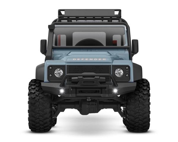 TRAXXAS TRX-4M LR DEFENDER 4X4 X-BLAU 1/18 CRAWLER RTR BRUSHED, MIT AKKU UND USB LADEGERÄT