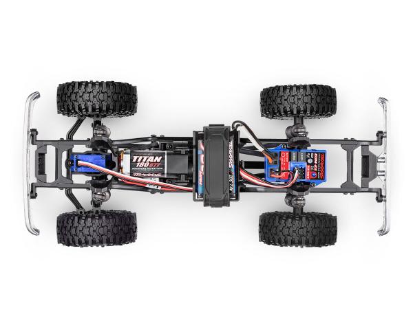 TRAXXAS TRX-4M CHEVY K10 4X4 LIFTED SCHWARZ 1/18 CRAWLER RTR BRUSHED, MIT AKKU UND USB LADEGERÄT